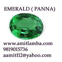 Original Panna Emerald Gemstone for Mercury.